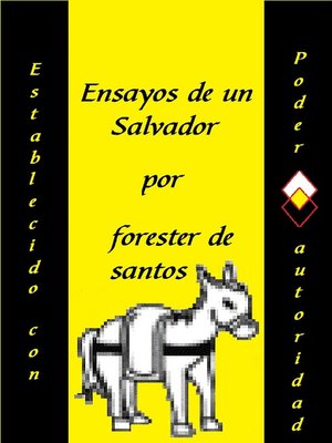 cover image of Ensayos de un Salvador